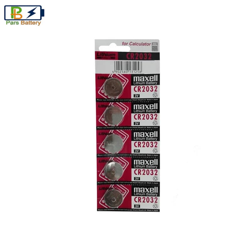 باتری سکه ای مکسل CR2032 MAXELL