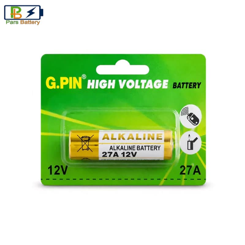 باتری آلکالاین ریموت G.PIN 27A 12V