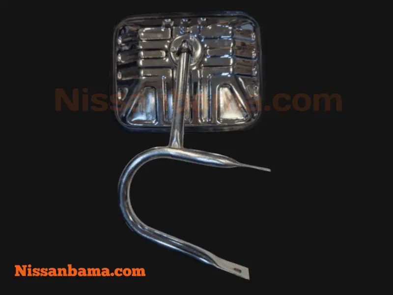آینه بغل پاترول مدل فابریک پشت استیل — تصویر ۳