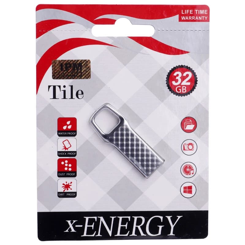 فلش 32 گیگ ایکس انرژی X-Energy Tile — تصویر ۲