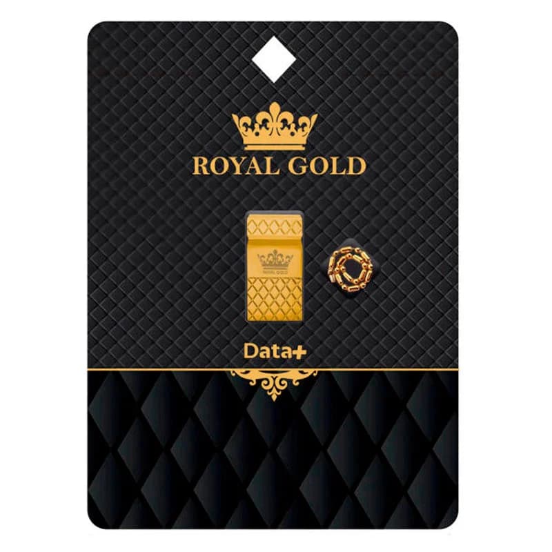فلش 64 گیگ دیتا پلاس Data+ Royal Gold — تصویر ۴