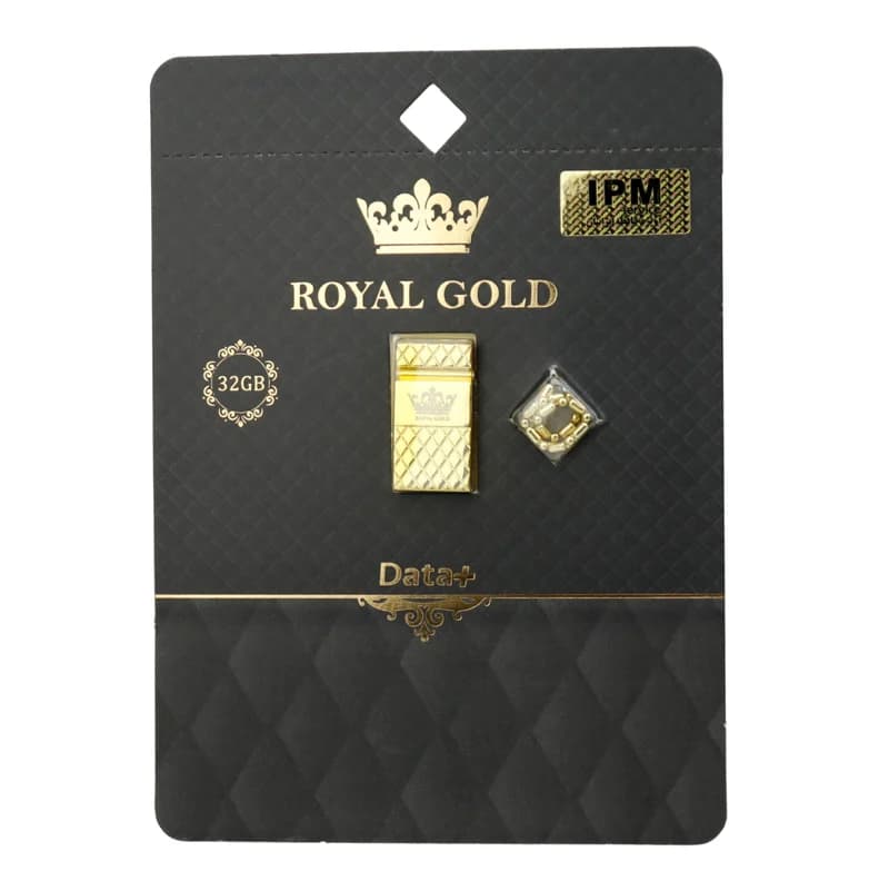 فلش 32 گیگ دیتا پلاس Data+ Royal Gold — تصویر ۷