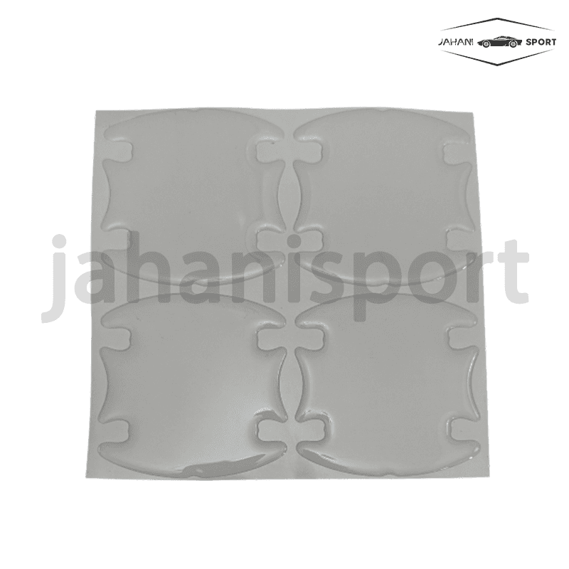محافظ ژله ای زیر دستگیره شفاف درب خودرو 4 تیکه وارداتی