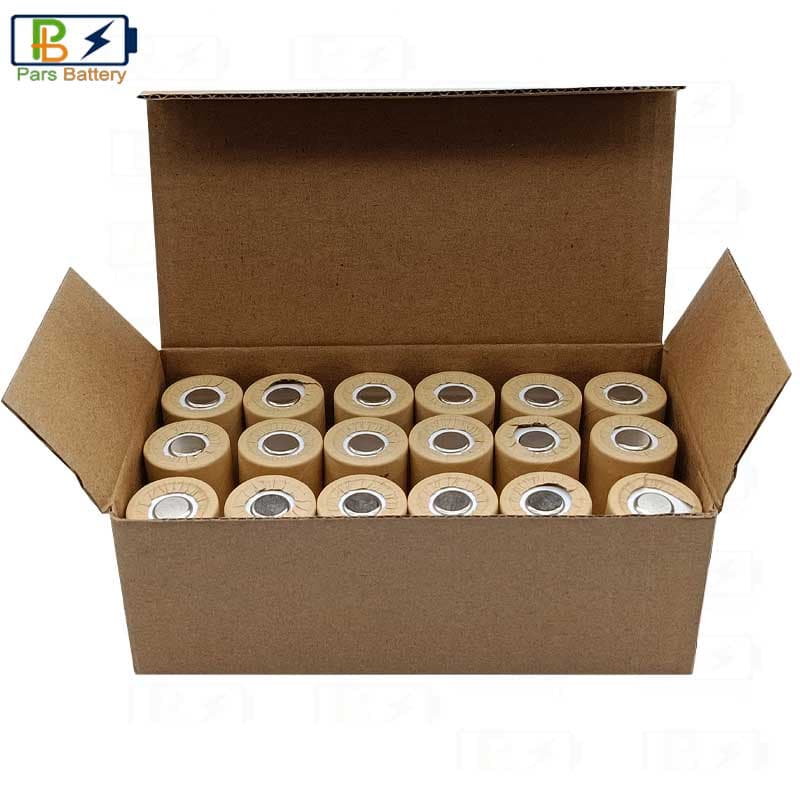 باتری نیکل کادمیوم SC 2000mAh ساب سی — تصویر ۲
