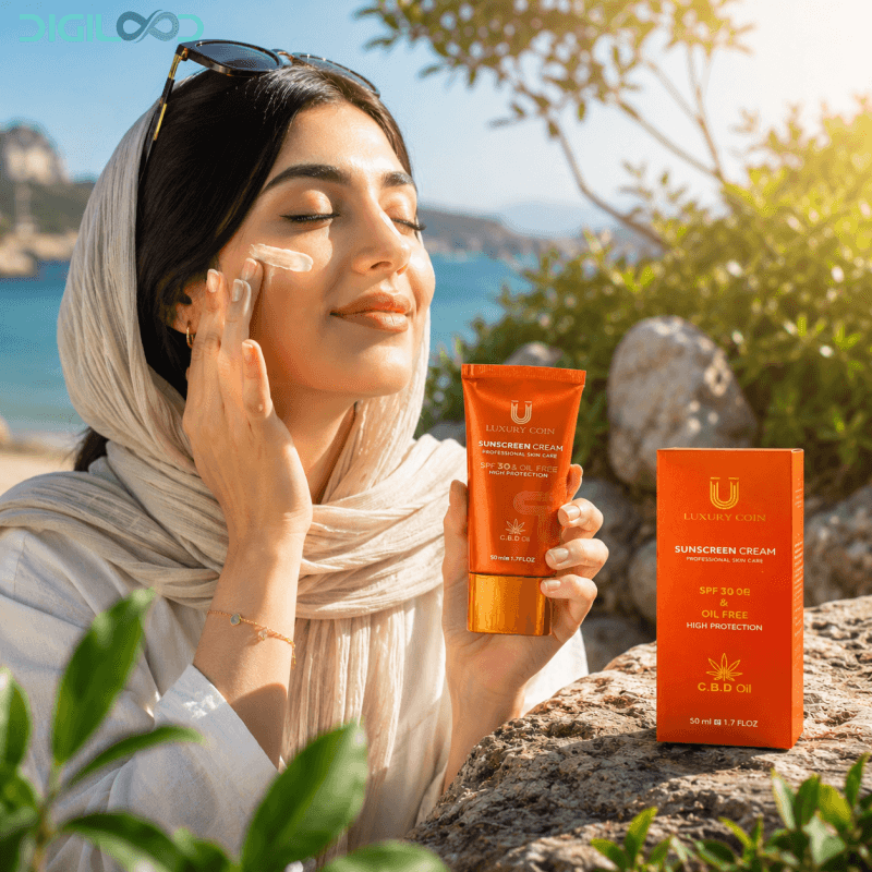 کرم ضد آفتاب spf ۳۰ لاکچری کوین — تصویر ۷