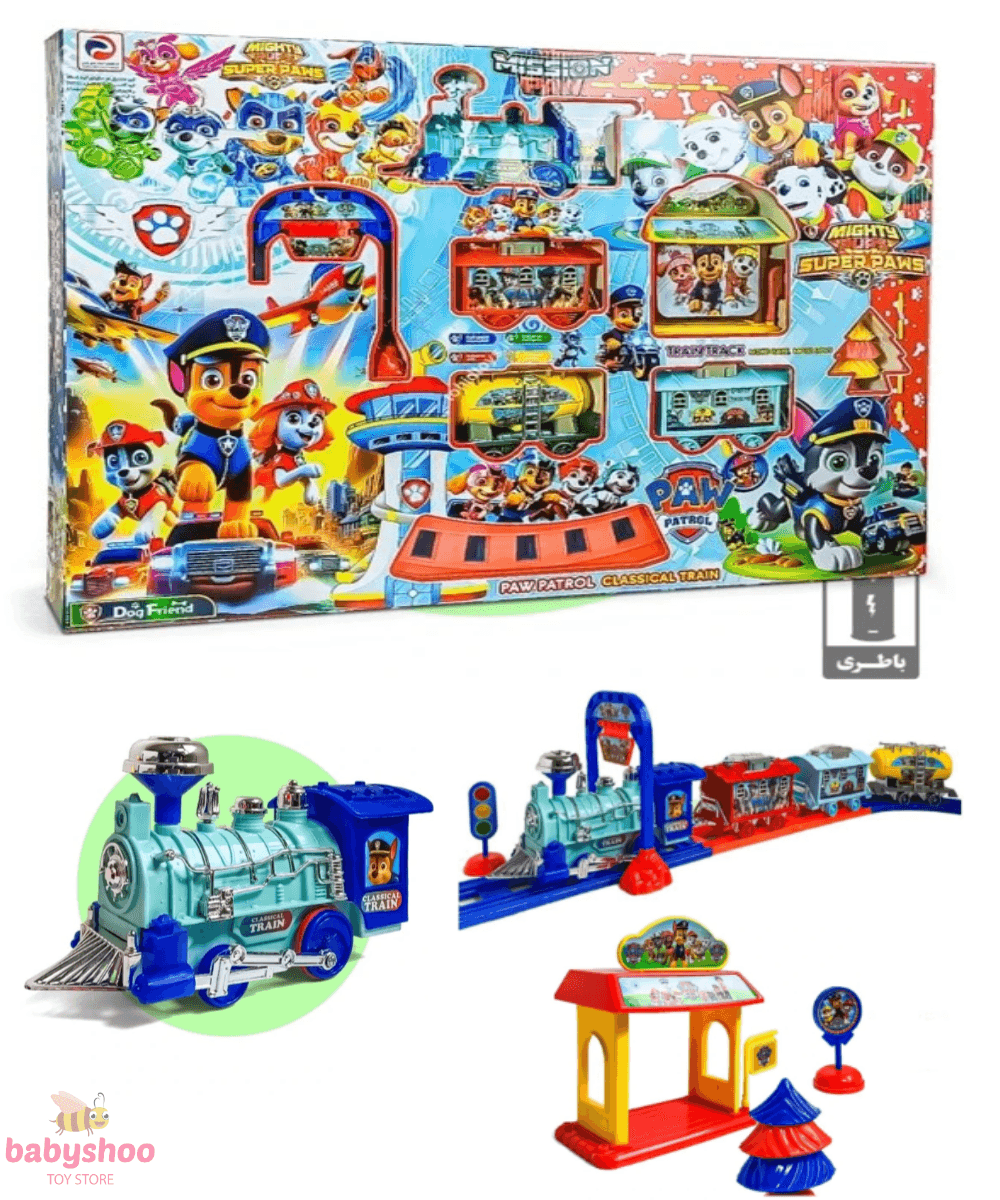 قطار اسباب بازی موزیکال سگ های نگهبان (Paw Patrol)