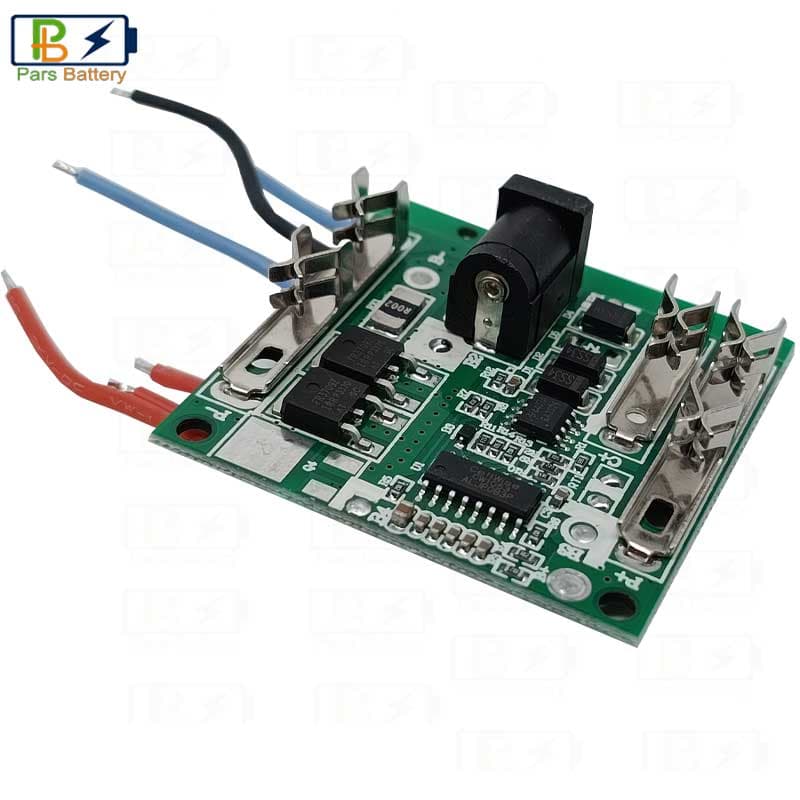 ماژول محافظ شارژ باتری لیتیومی 5 سل 20 آمپر دریلی — تصویر ۲