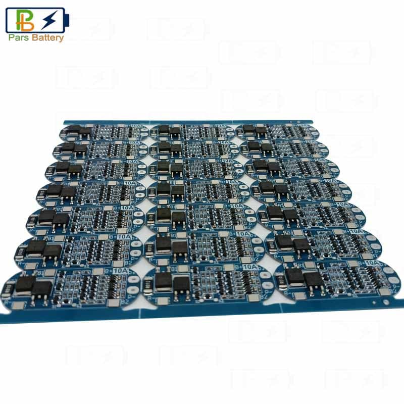 ماژول BMS محافظ شارژ باتری لیتیومی 3 سل 10 آمپر — تصویر ۳