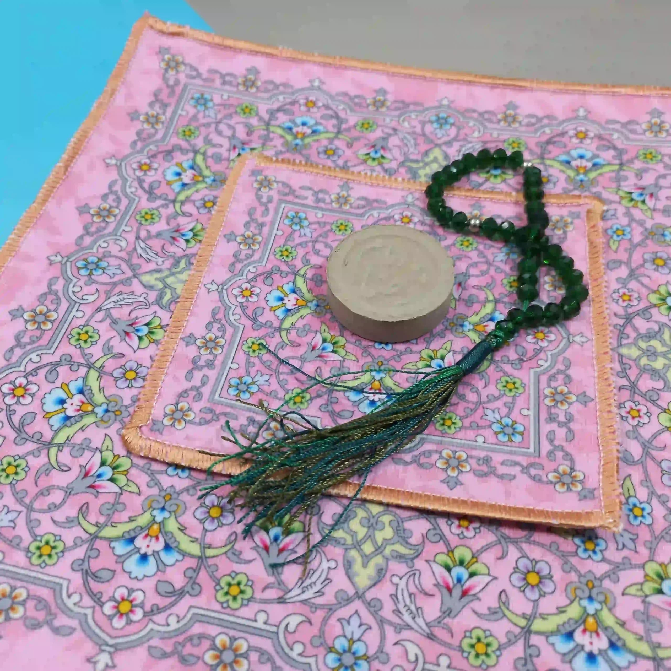 جانماز دو تیکه مخمل دیجیتال 35*35 — تصویر ۳