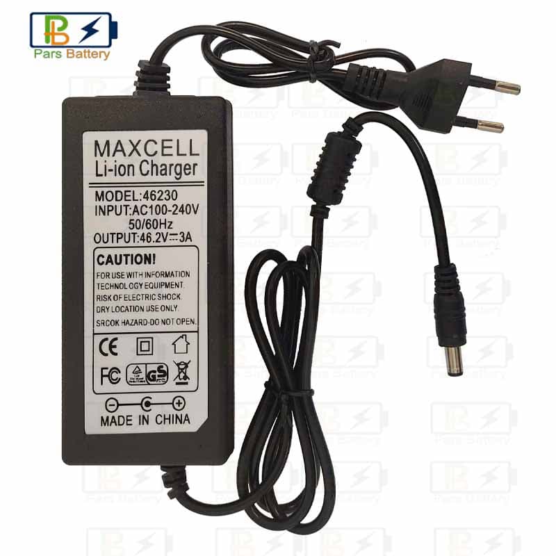 شارژر باتری لیتیومی 11 سل 46.2V 3A