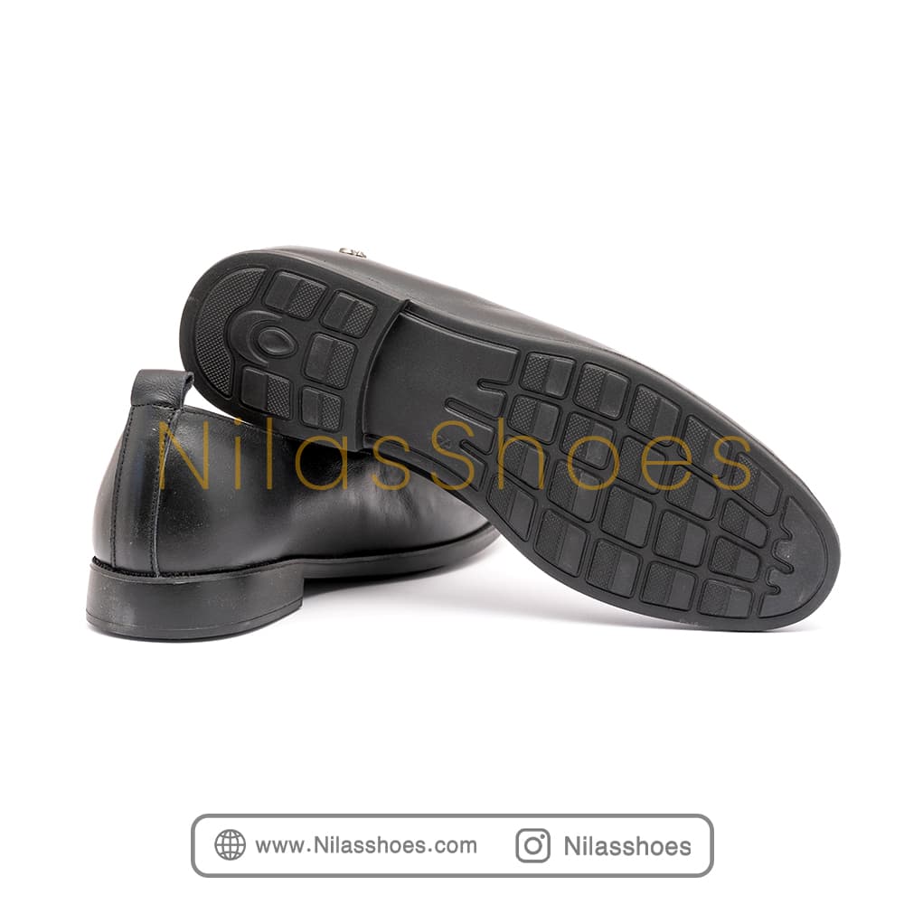 کفش زنانه کالج چرم طبیعی (R-1178) — تصویر ۴