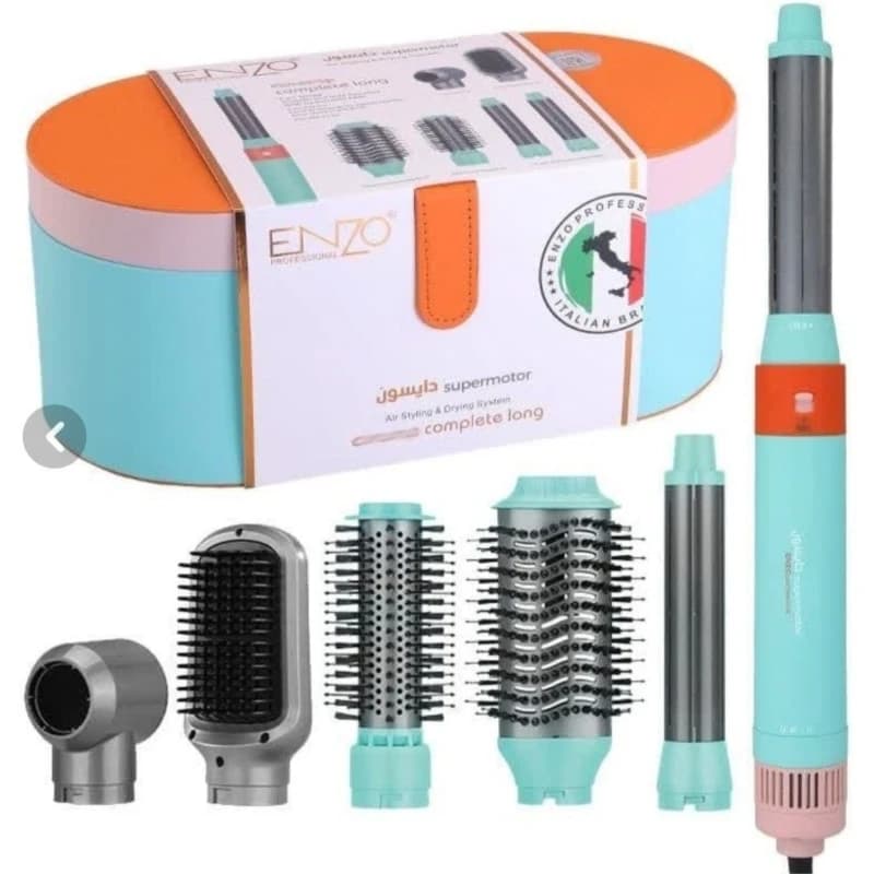 سشوار انزو EN-4133-5 توان 1500 وات | موتور AC و یون منفی