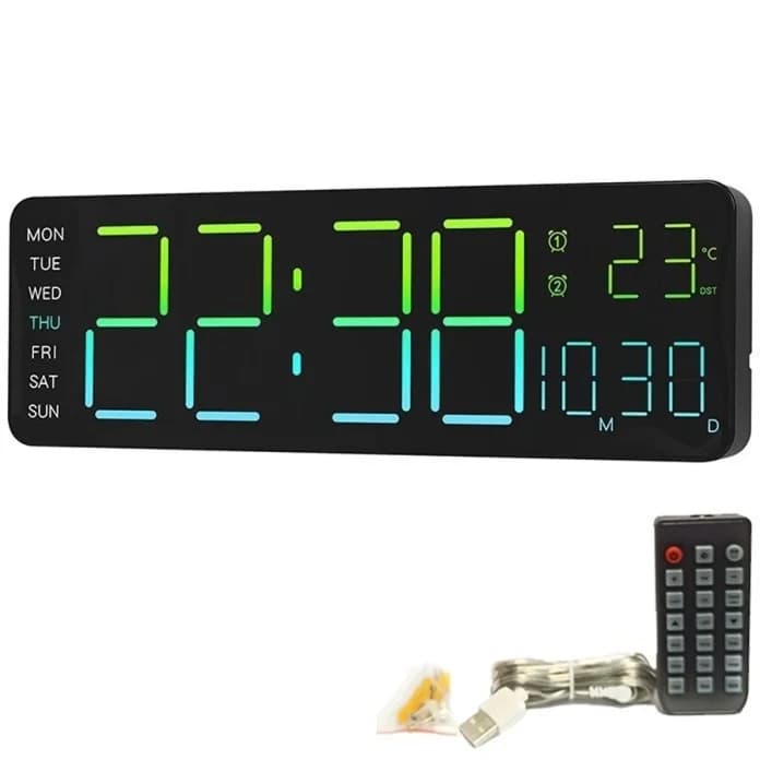 ساعت دیجیتال مدل DIGITAL CLOCK 6678R