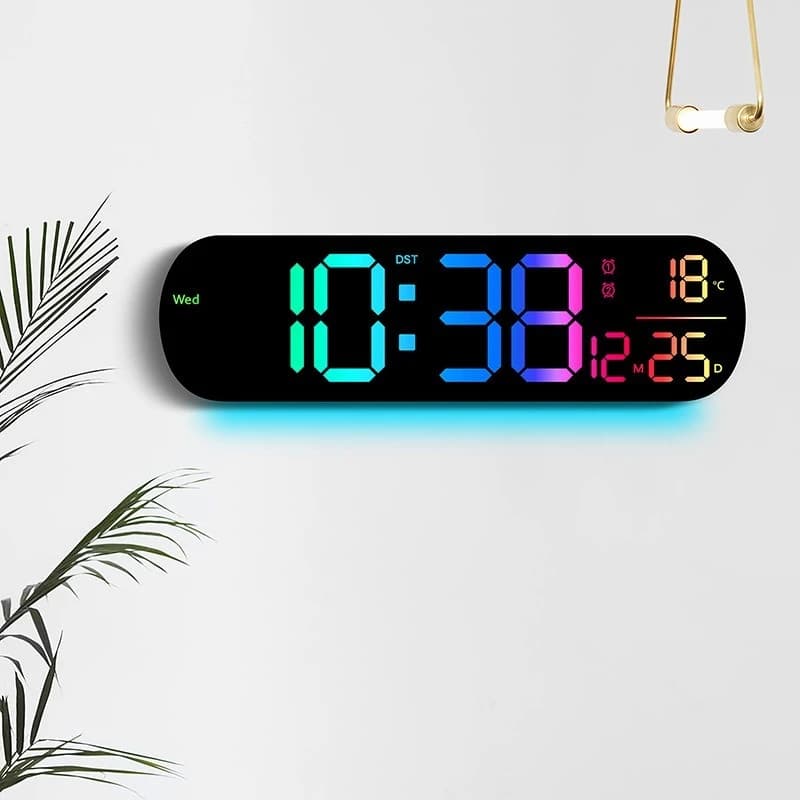 ساعت دیجیتال مدل DIGITAL CLOCK 6651R — تصویر ۵