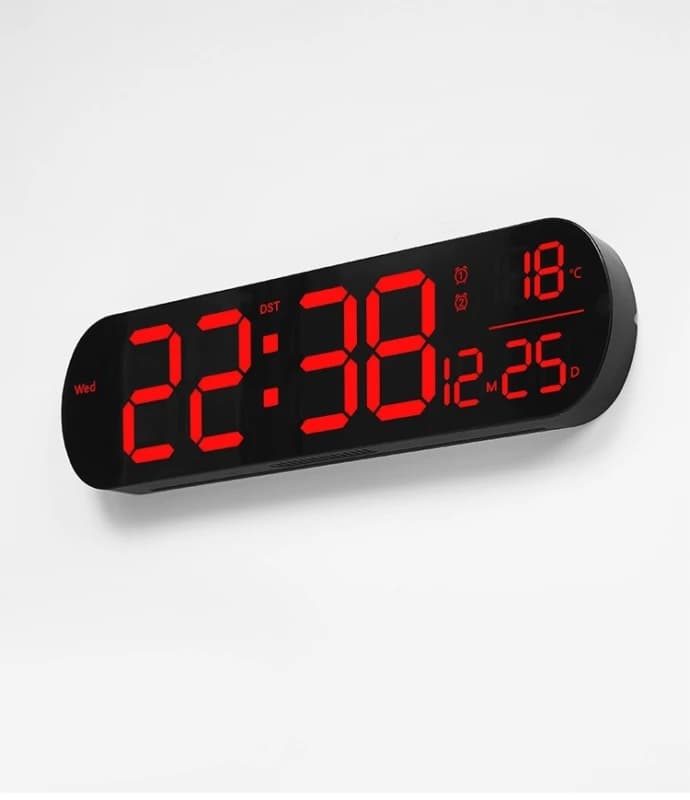 ساعت دیجیتال مدل DIGITAL CLOCK 6651R — تصویر ۶