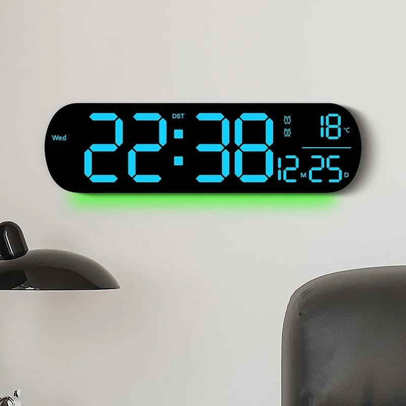 ساعت دیجیتال مدل DIGITAL CLOCK 6651R — تصویر ۷