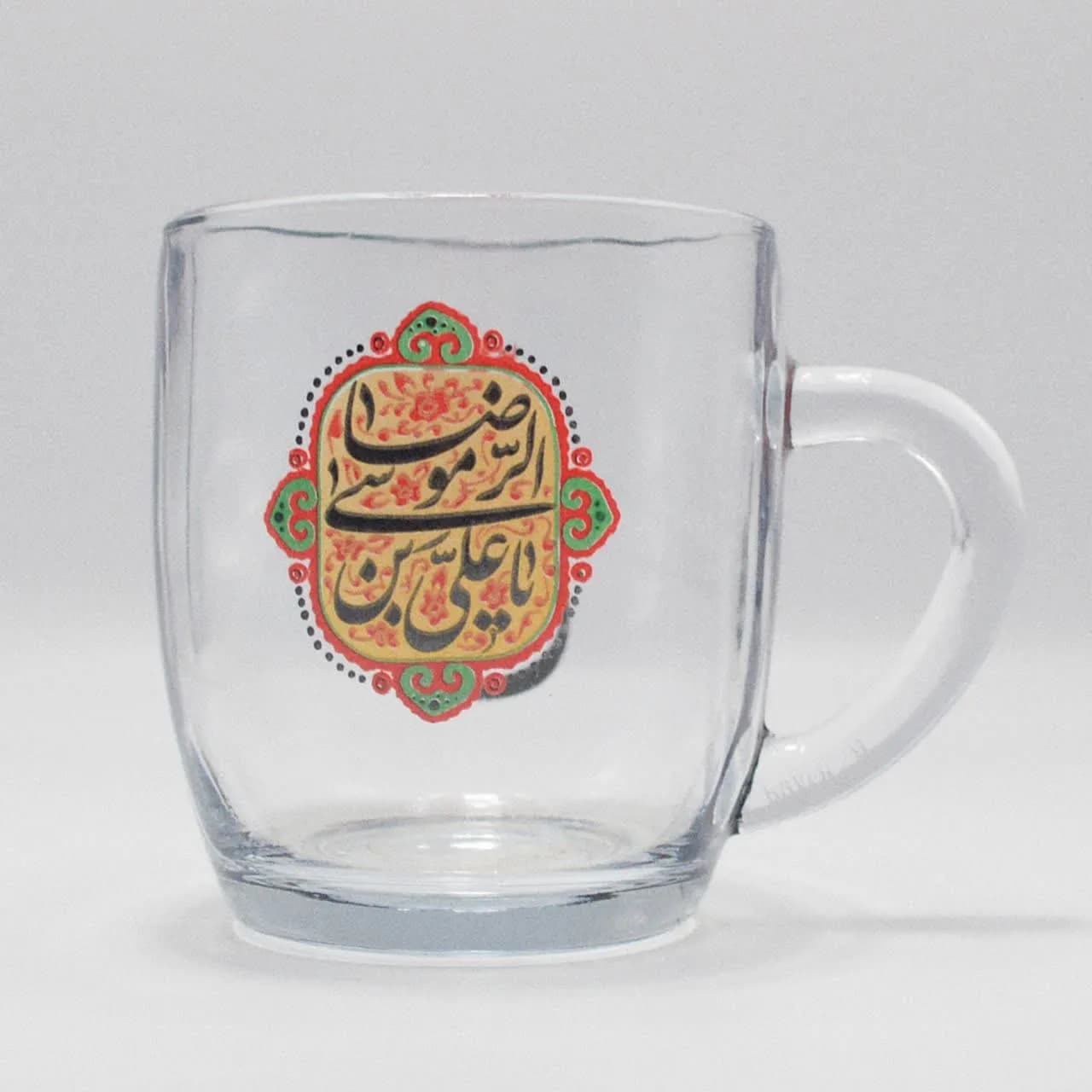 ماگ شفاف طرح جور غدیری