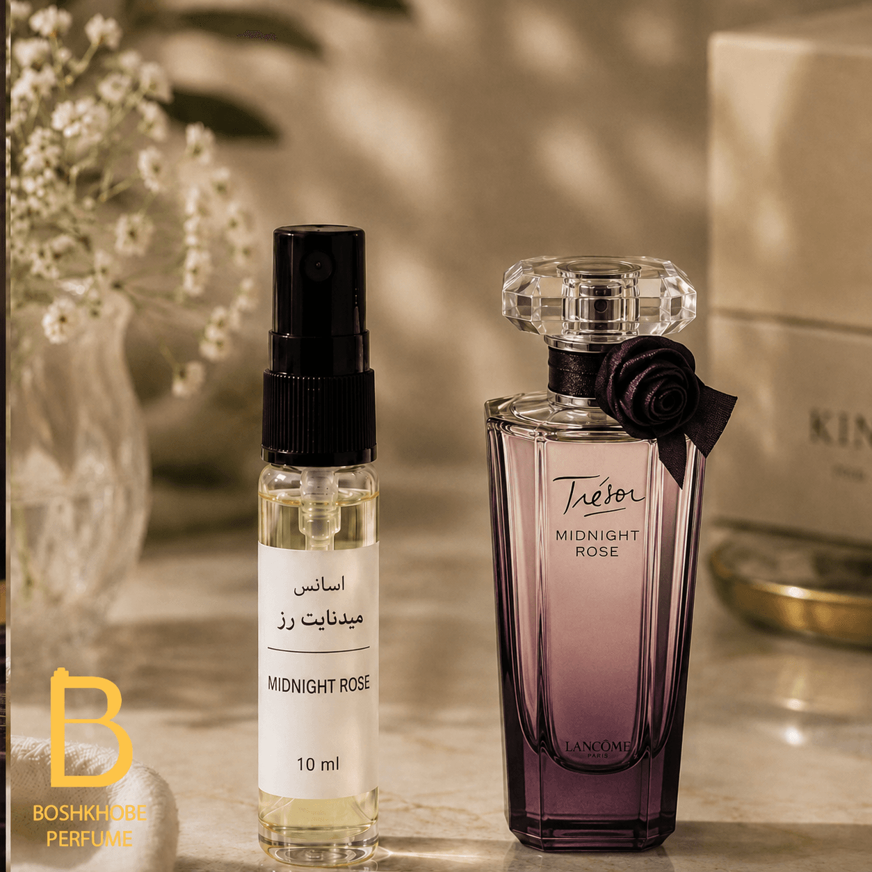 اسانس عطر میدنایت رز | midnight rose