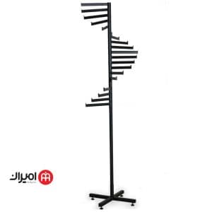 رگال شال و روسری شاخکی مشکی(20شاخه)
