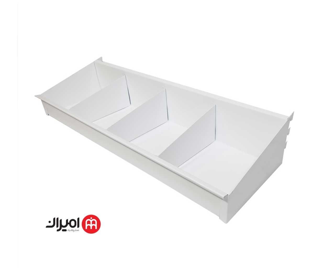 قفسه جاحبوباتی 4خانه جنرال فلز 95*35