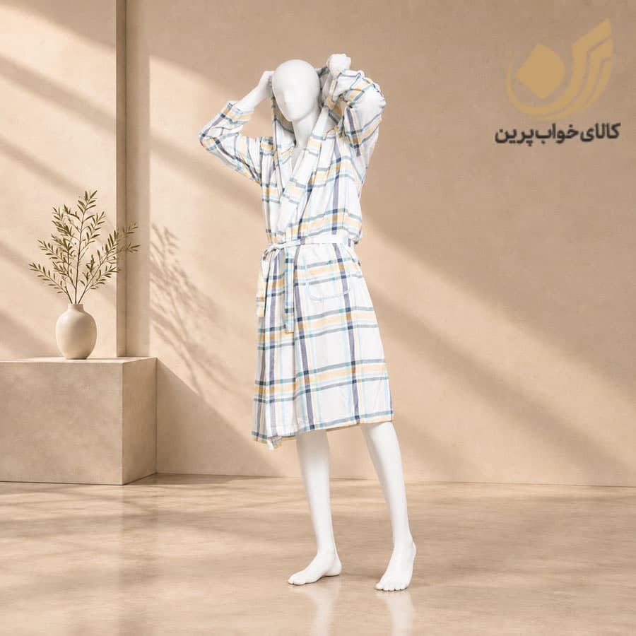 حوله تن پوش نخی برند ابراهیمی(سایز L)