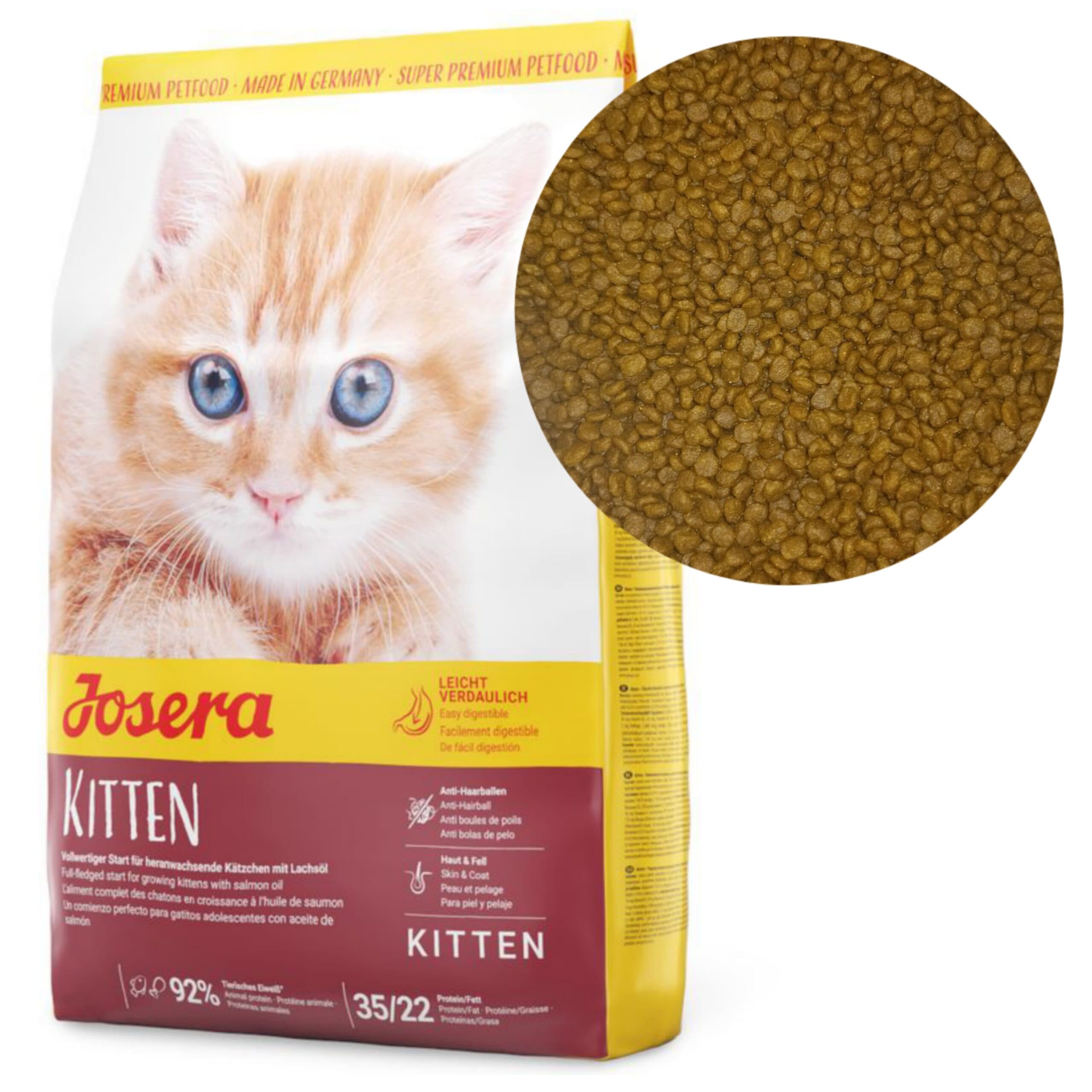 غذای خشک بچه گربه جوسرا Josera Kitten وزن 1 کیلویی فله — تصویر ۲