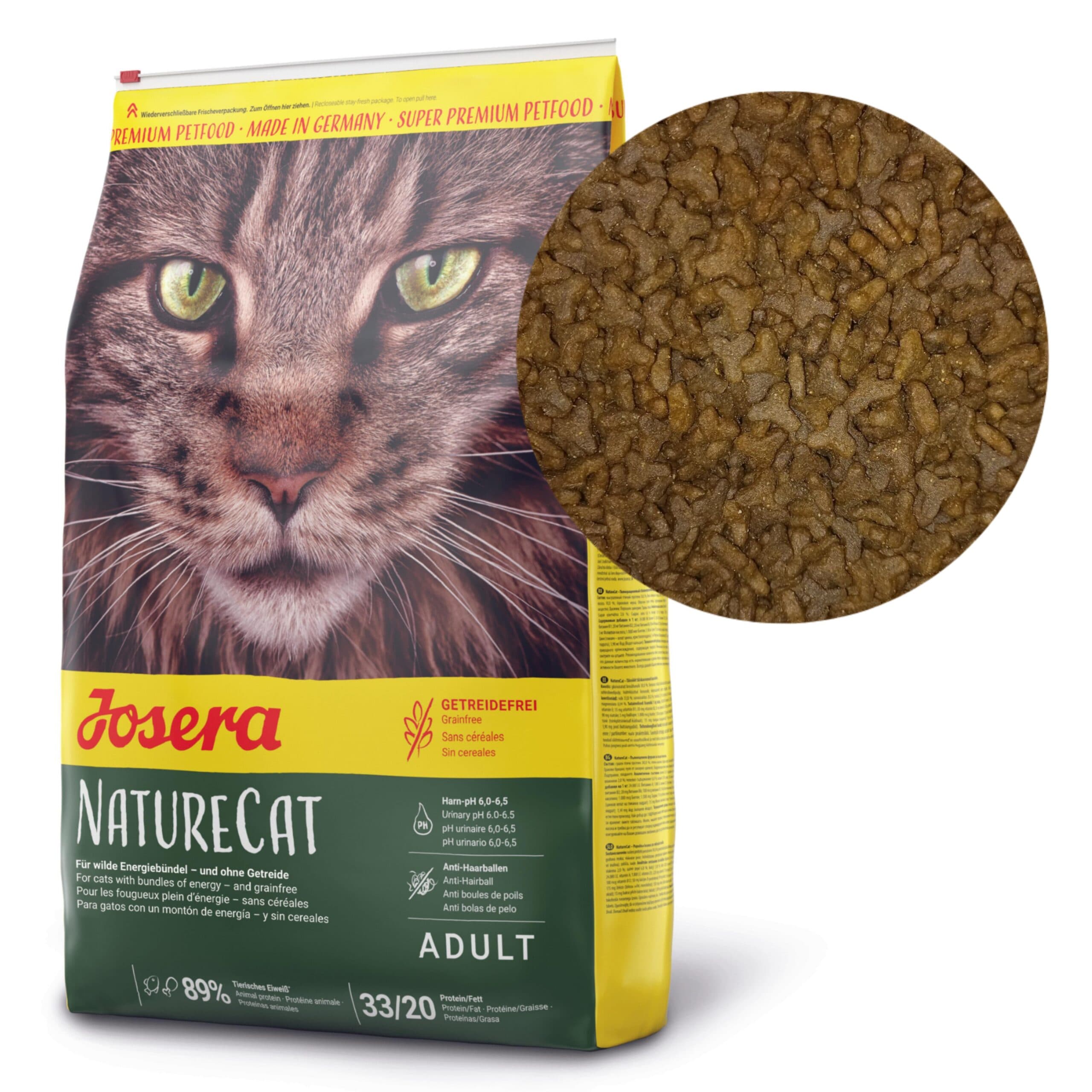 غذای خشک گربه نیچرکت جوسرا Josera NatureCat وزن 1 کیلویی فله