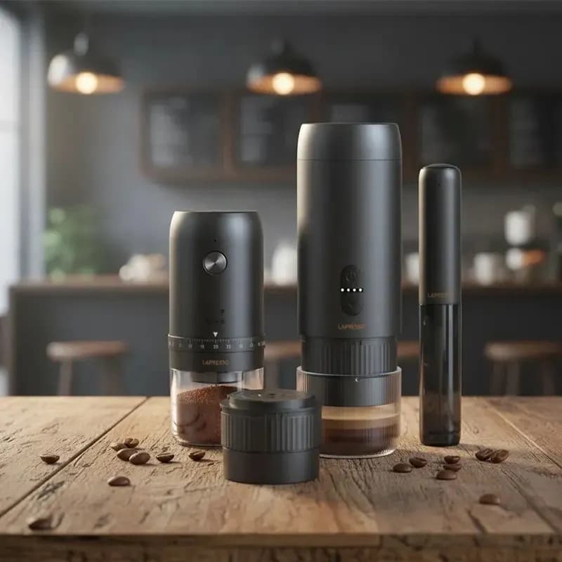 ست کامل قهوه ساز شارژی LePresso Brewology Coffee Kit — تصویر ۵