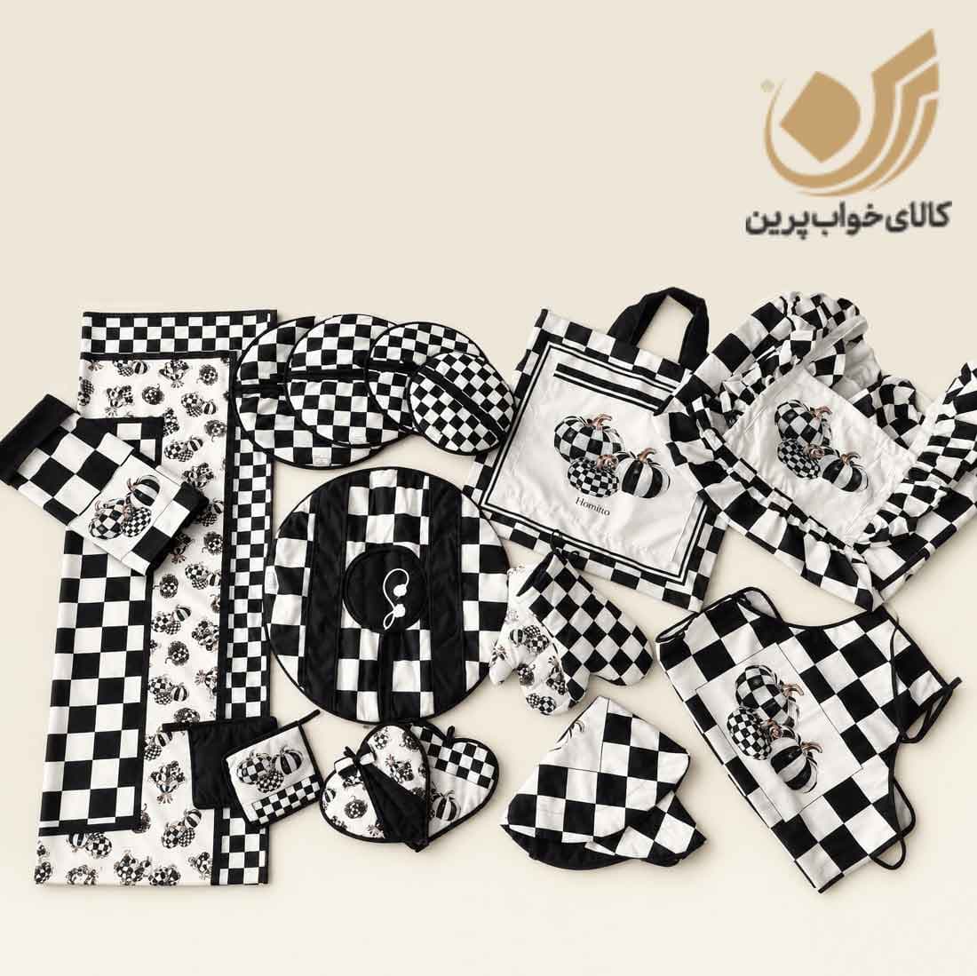 سرویس آشپزخانه ۱۵ تکه برند هومیتو طرح مکنزی — تصویر ۲