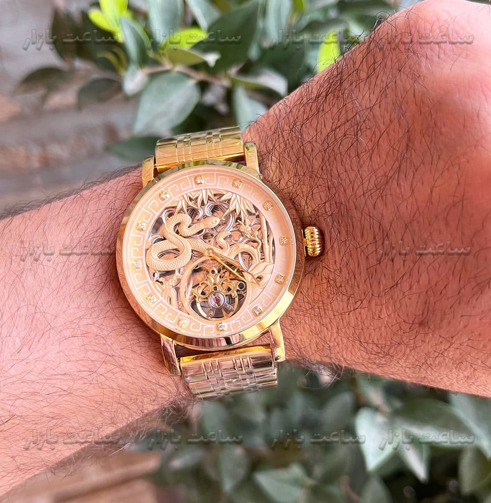 ساعت پتک فیلیپ اسکلتون طلایی Patek Philippe — تصویر ۲