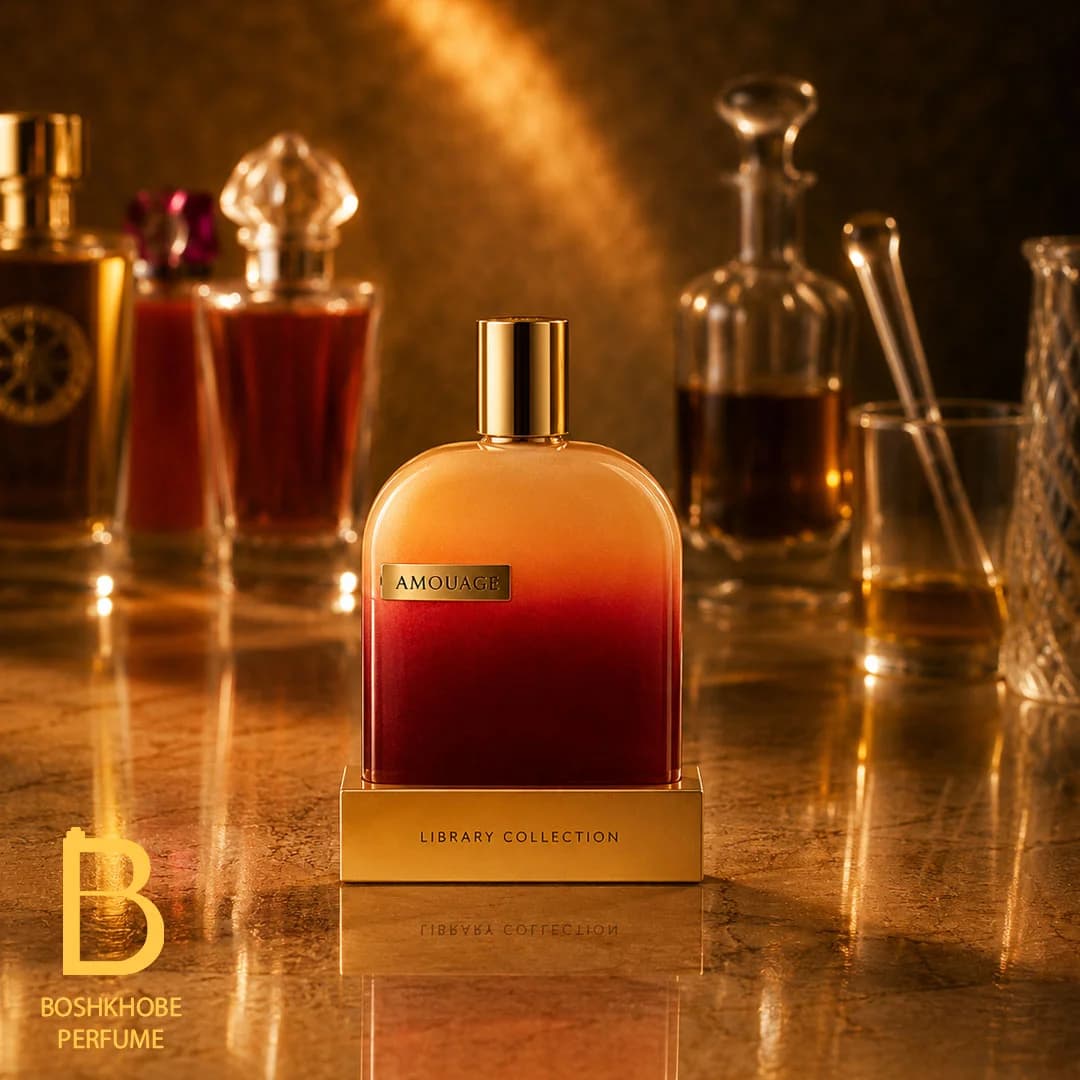 ادو پرفیوم آمواج د لایبرری کالکشن اوپوس حجم 100 میلی لیتر || X AMOUAGE The Library Collection Opus X — تصویر ۲