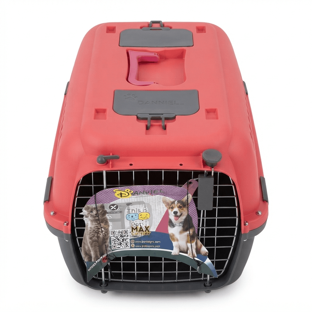 باکس حمل و نقل پلاستیکی حیوانات خانگی دانیل مدل مکس (Danniel Max Pet Travel Carrier)