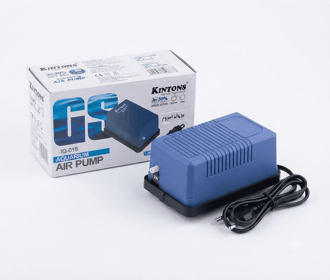 پمپ هوای آکواریوم کینتونز مدل iQ-016 (Kintons Aquarium Air Pump iQ-016)