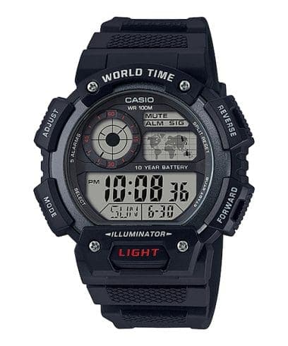 ساعت مچی مردانه کاسیو مدل CASIO-AE-1400WH-1A