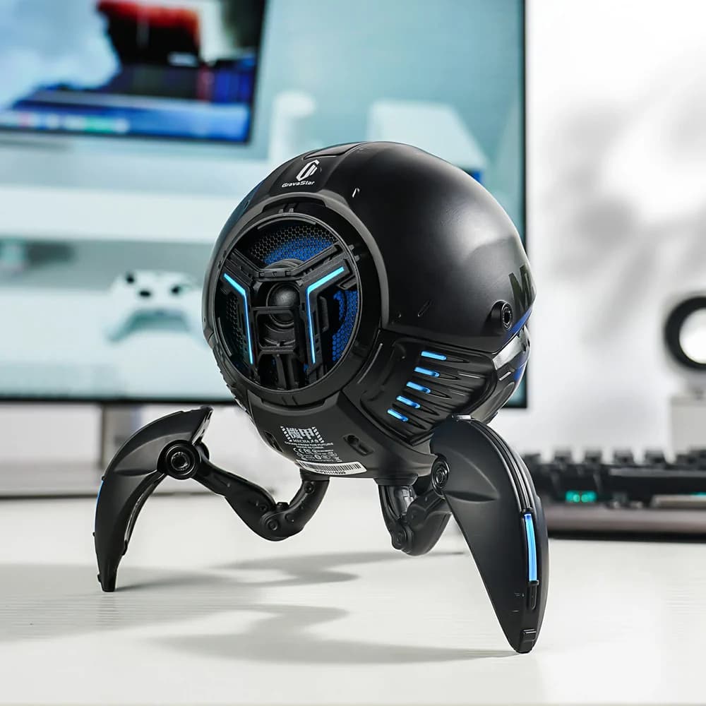 اسپیکر بلوتوثی پرتابل Gravastar مدل Mars Pro – رنگ مشکی