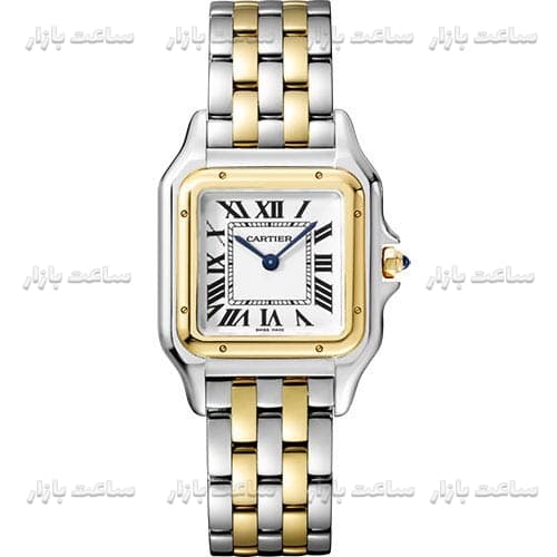 ساعت کارتیه زنانه پنتر سیلور گلد Cartier Panthere