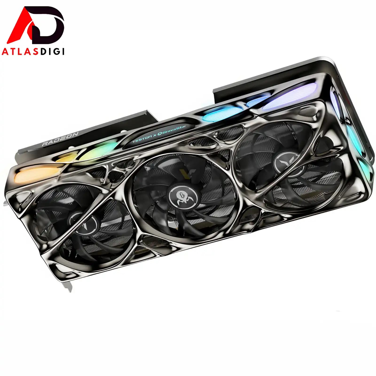 کارت گرافیک Yeston x GravaStar Radeon RX 9070 XT Mercury Nova OC 16GB GDDR6 — تصویر ۸
