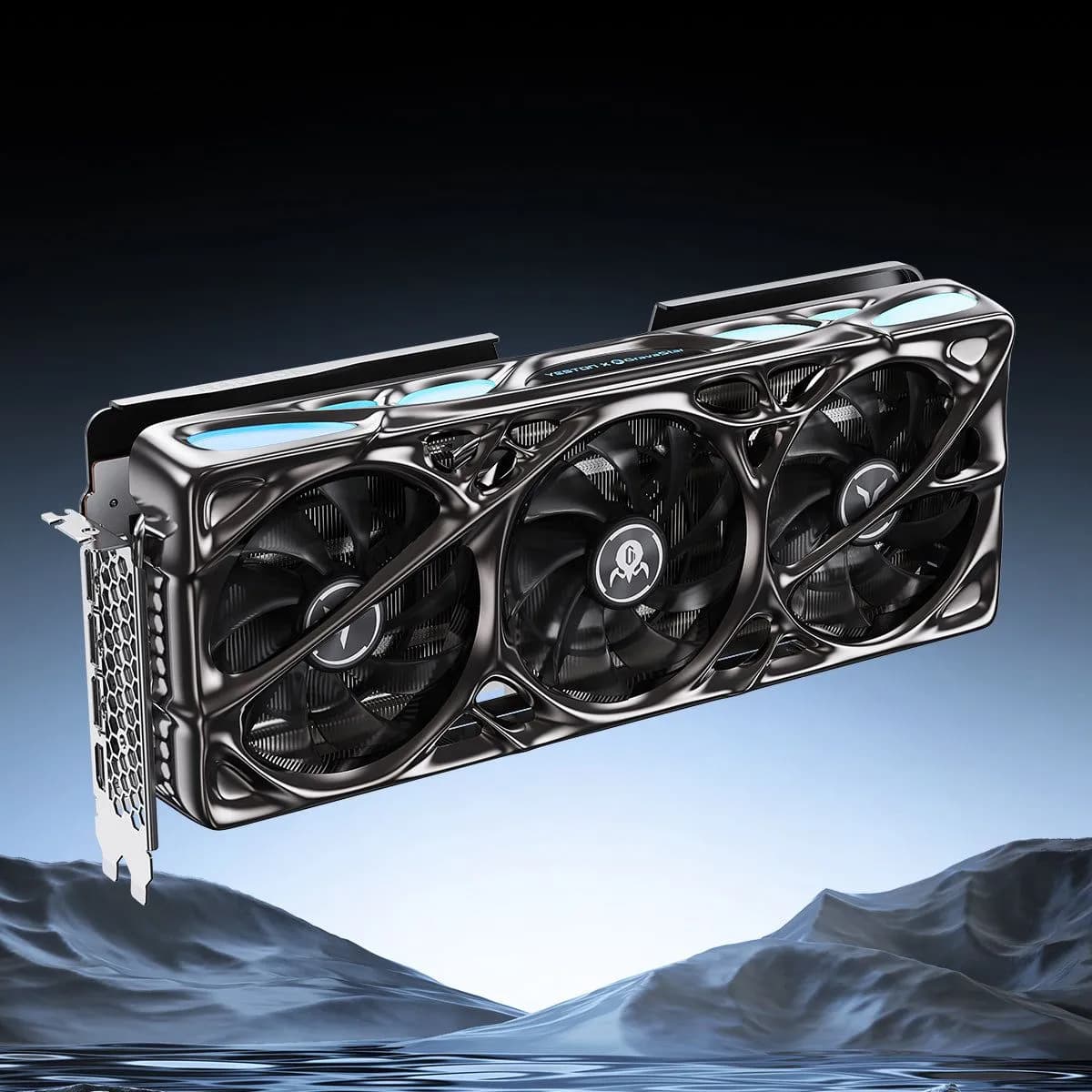 کارت گرافیک Yeston x GravaStar Radeon RX 9070 XT Mercury Nova OC 16GB GDDR6 — تصویر ۲