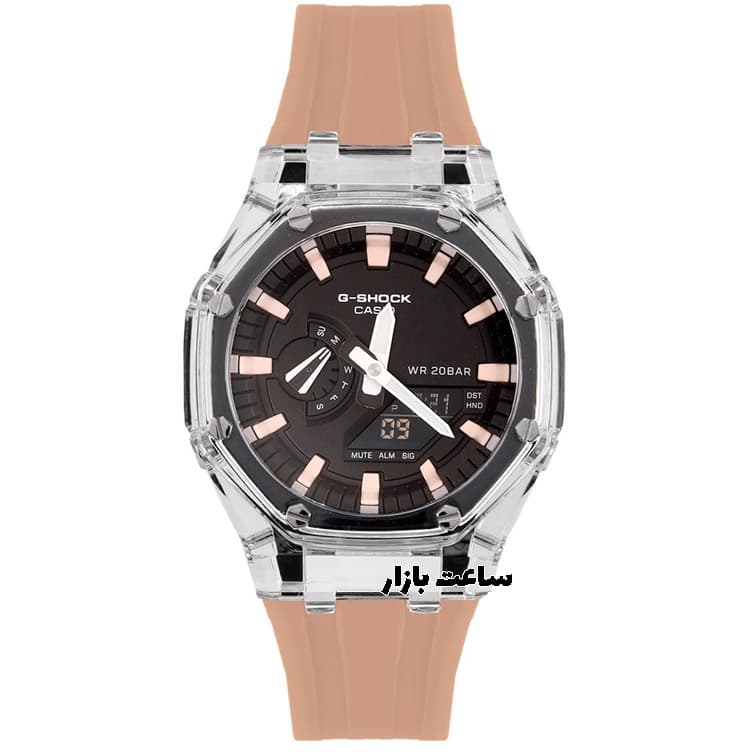 ساعت جی شاک صورتی G-Shock ga2100 Pap01