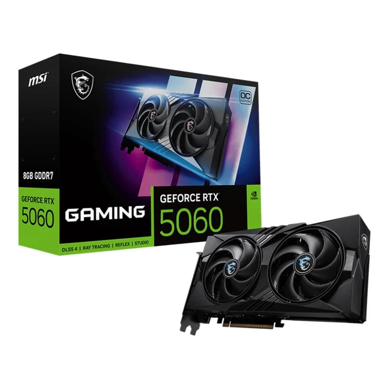 کارت گرافیک ام اس آی مدل GeForce RTX 5060 Shadow 2X OC Edition