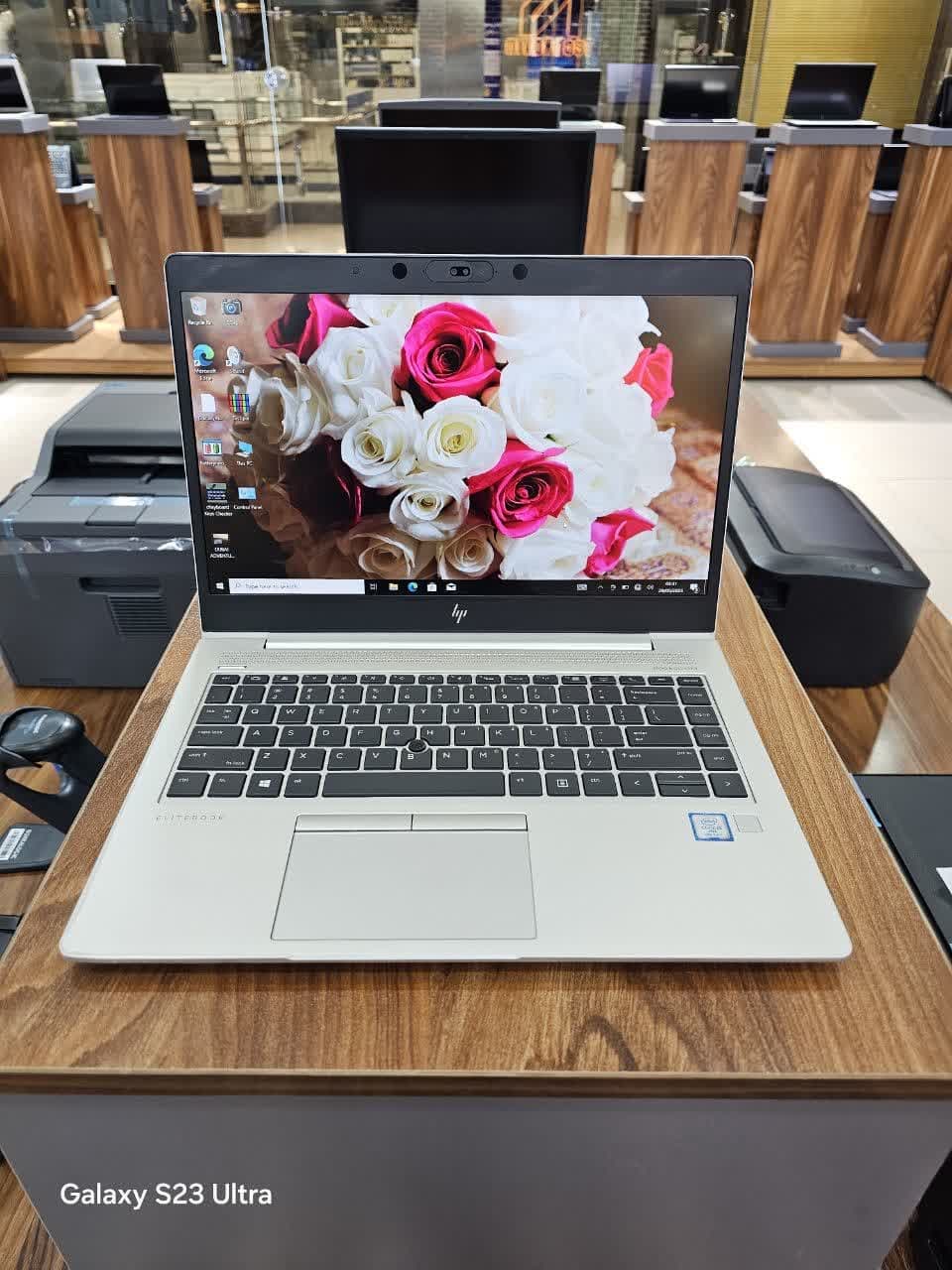 لپ تاپ14 اینچی اچ پی مدل Hp elitebook 830 G8 Core i5-1135G7 8GB 256GB SSD -کارکرده — تصویر ۳
