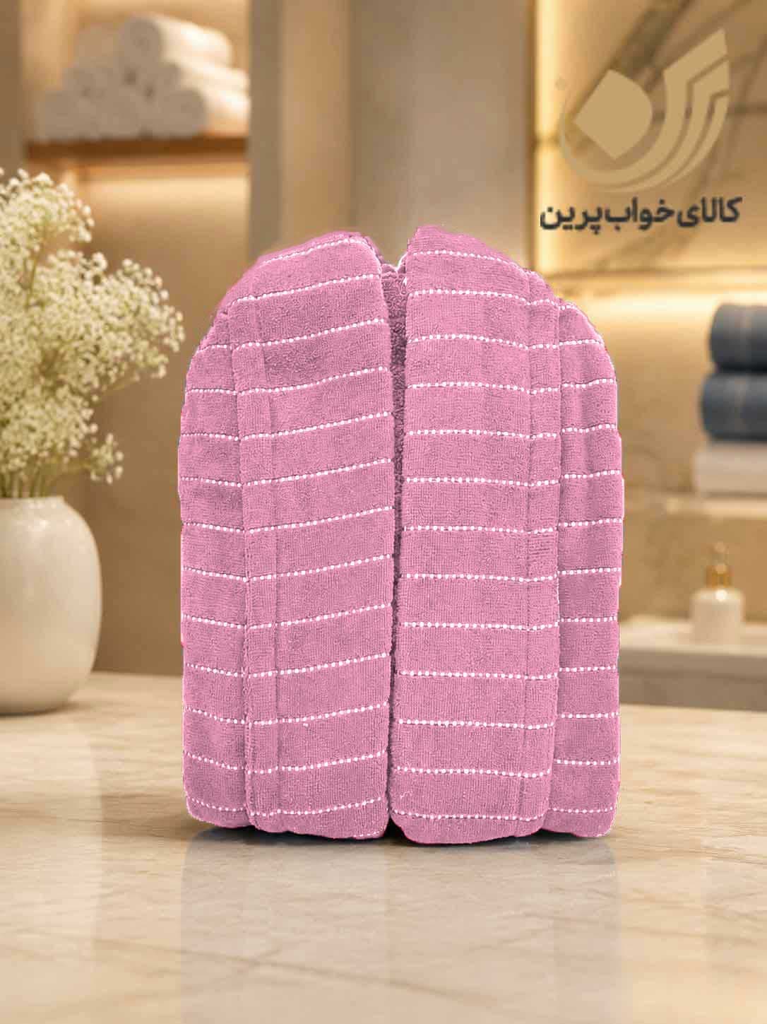 حوله تن پوش ابریشم گلبرگ سایز L(125) — تصویر ۶