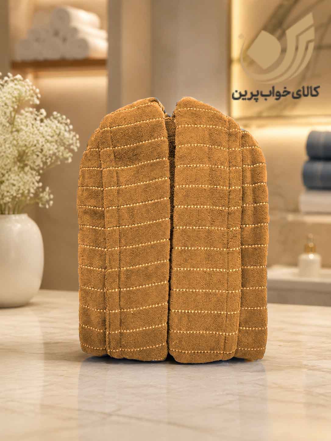 حوله تن پوش ابریشم گلبرگ سایز L(125) — تصویر ۴
