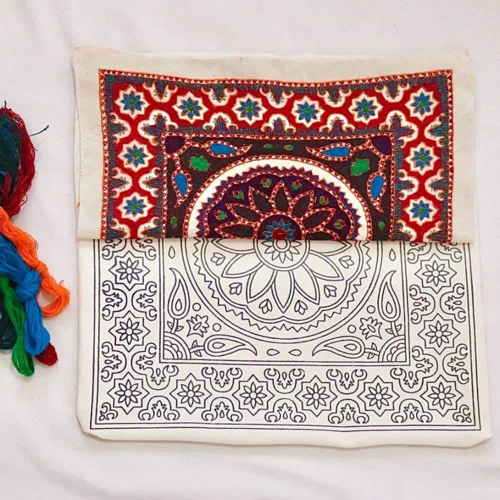 پته خام بازوبند محرابی 50 سانت
