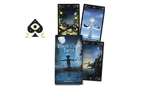 فروش کارت های تاروت گربه سیاه.Sale of black cat tarot cards