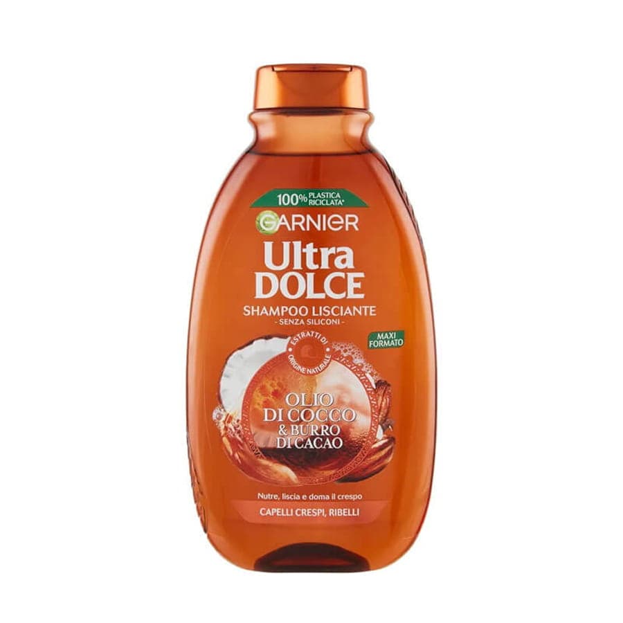 شامپو گارنیر سری Ultra Dolce مدل روغن نارگیل و کاکائو