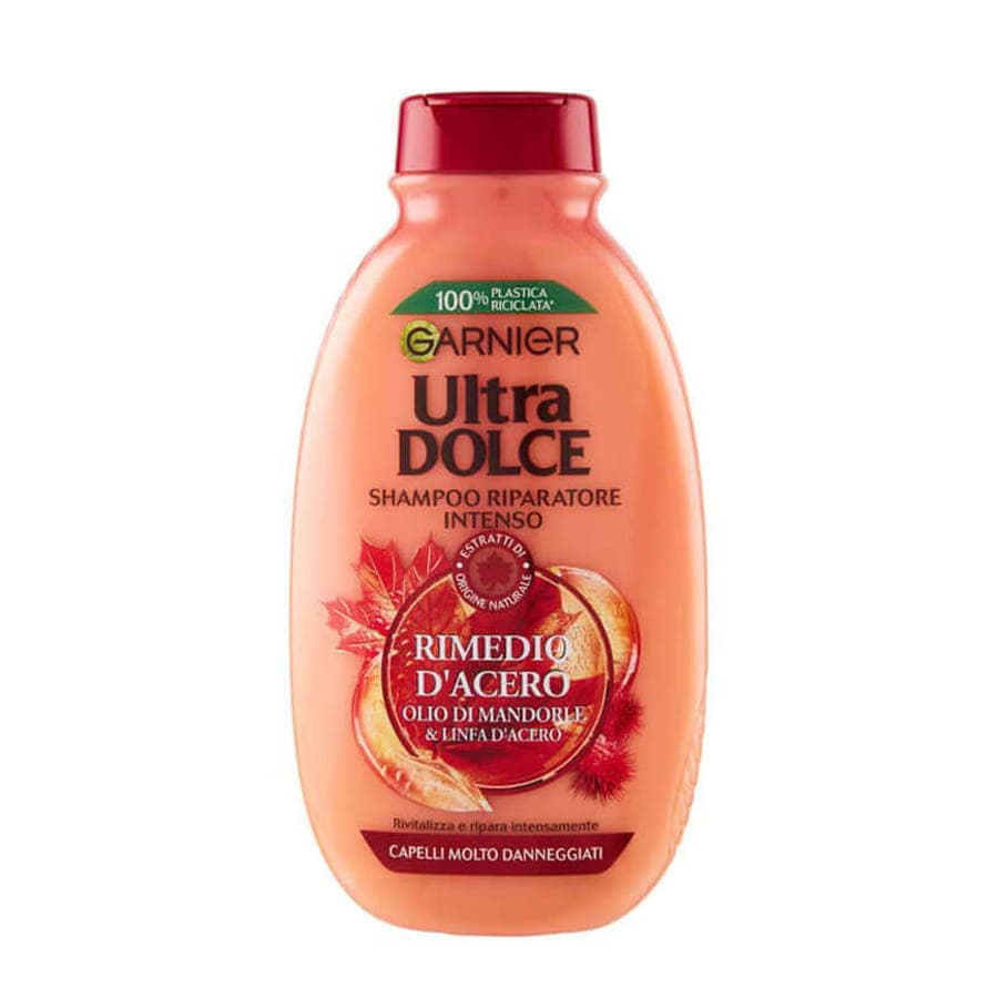 شامپو گارنیر سری ULTRA DOLCE مدل شیره درخت افرا و روغن بادام(300 میل)