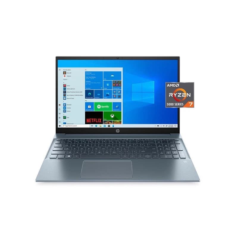 لپ تاپ اچ پی 15.6 اینچی مدل HP Pavilion 15-EH1070WM-B AMD Ryzen 7 5700U 8GB 512GB SSD AMD Radeon — تصویر ۷