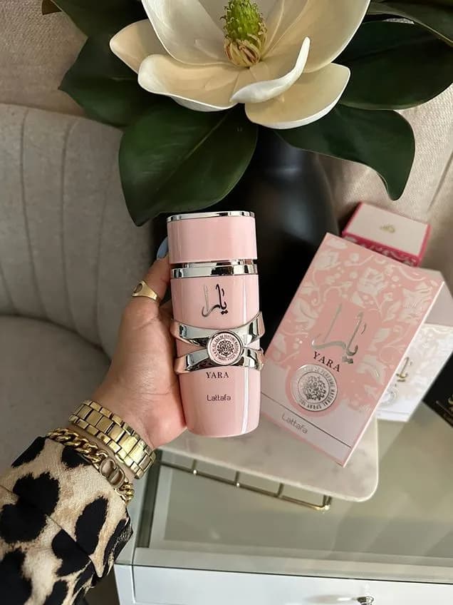 عطر ادکلن لطافه یارا صورتی زنانه اصل — تصویر ۲