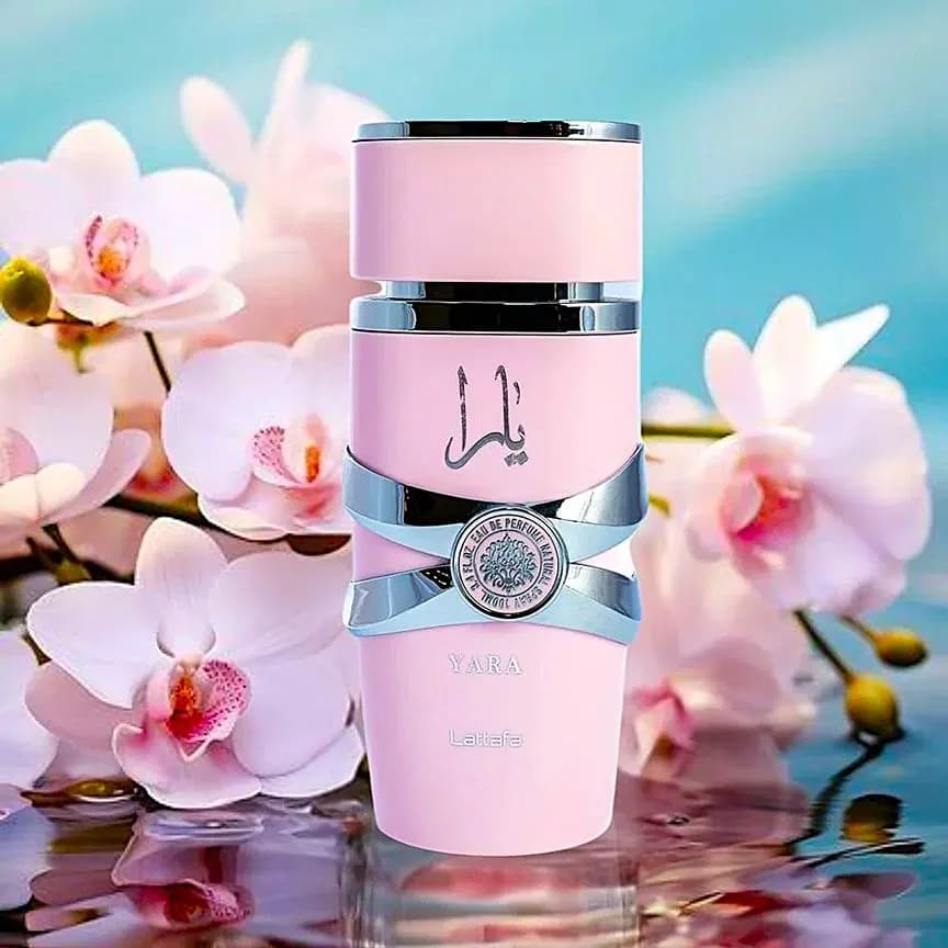 عطر ادکلن لطافه یارا صورتی زنانه اصل — تصویر ۴
